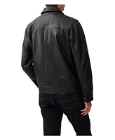 Rodd & Gunn Men's Haymarket Leather Jacket