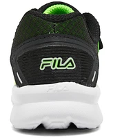 Fila Little Girls Finition 7 Fastening Strap Casual Sneakers from Finish Line