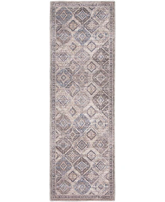 Nicole Curtis Machine Washable Series 1 SR103 2'2''x8' Runner Area Rug