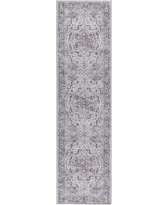 Nicole Curtis Machine Washable Series 1 SR101 2'2''x8' Runner Area Rug