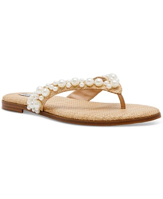 Steve Madden Women's Tylie-p Thong Slide Sandals