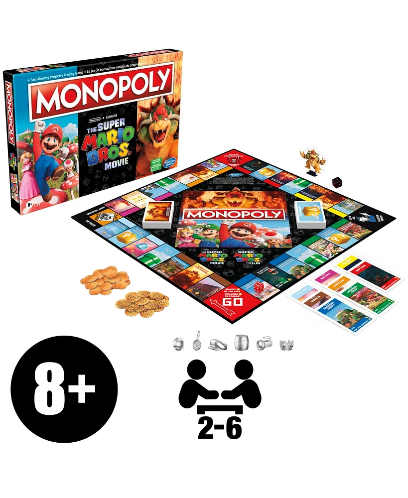 Monopoly the Super Mario Bros Movie Edition