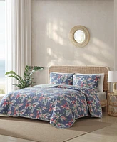 Closeout! Tommy Bahama Home Floral Enchantment Reversible 2-Pc. Quilt Set, Twin