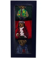 Polo Ralph Lauren Men's 3-Pk. Assorted Bears Slack Socks