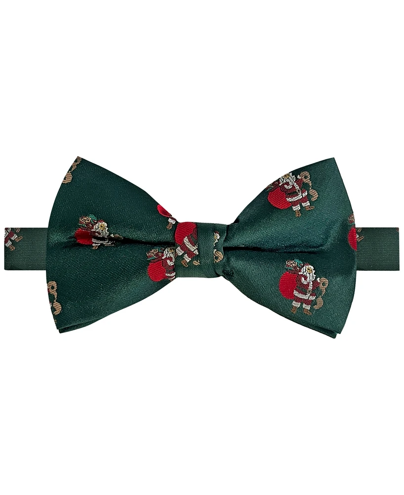 Van Heusen Men's Santa Graphic Bow Tie