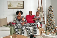 Gerber Toddler Boys Holiday Family Pajamas Neutral One Piece