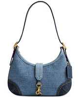 Coach Originals Denim Hamptons Hobo Bag