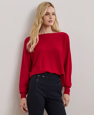 Lauren Ralph Petite Dolman-Sleeve Sweater