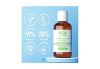 Seoul Ceuticals Korean Skin Care Exfoliating Toner for Acne Prone Skin K Beauty Skincare