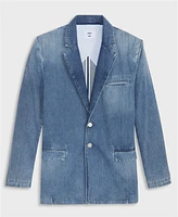 Mode of One Men's Berman Denim Blazer, Exclusively at Macy's