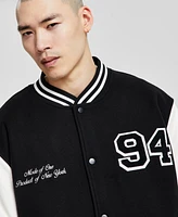 Mode of One Men's Ny Varsity Jacket, Exclusively at Macy's