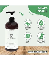 Rae Dunn "Good Clean Dog." Oatmeal 2-in-1 Pet Shampoo and Conditioner