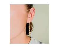 Little Sky Stone Gold Radiance Drop Earrings