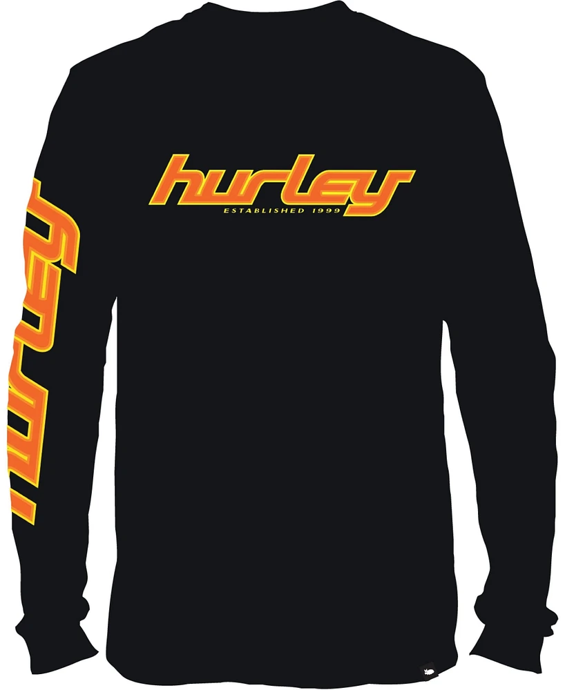 Hurley Men's Everyday 25th Anniversary S4 Long Sleeve T-Shirt