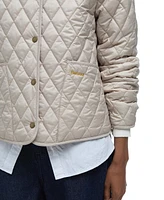 Barbour Women's Penelope Hooded Diamond-Quilted Coat