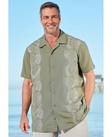 KingSize Big & Tall Short Sleeve Island Shirt