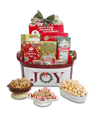 Alder Creek Gift Baskets Holiday Joy Gift, 12 Piece