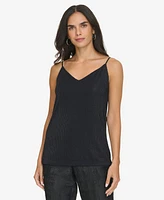 Calvin Klein Women's Sparkle Ribbed Camisole