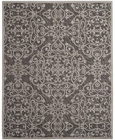 Nourison Home Damask DAS01 8'x10' Area Rug