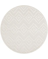 Nourison Home Versatile NRV01 5'x5' Round Area Rug