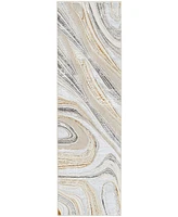 Nourison Home Glitz GLZ21 2'3"x7'6" Runner Area Rug