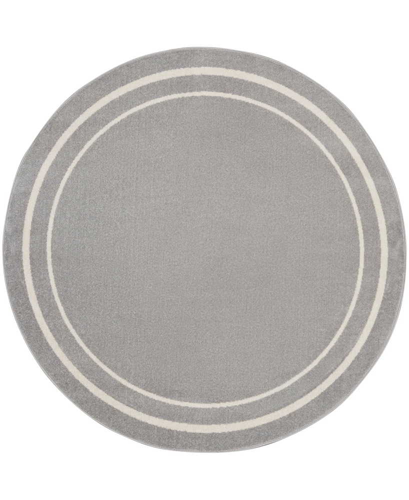 Nourison Home Nourison Essentials NRE02 6'x6' Round Area Rug