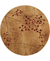 Nourison Home Somerset ST74 7'9"x7'9" Round Area Rug