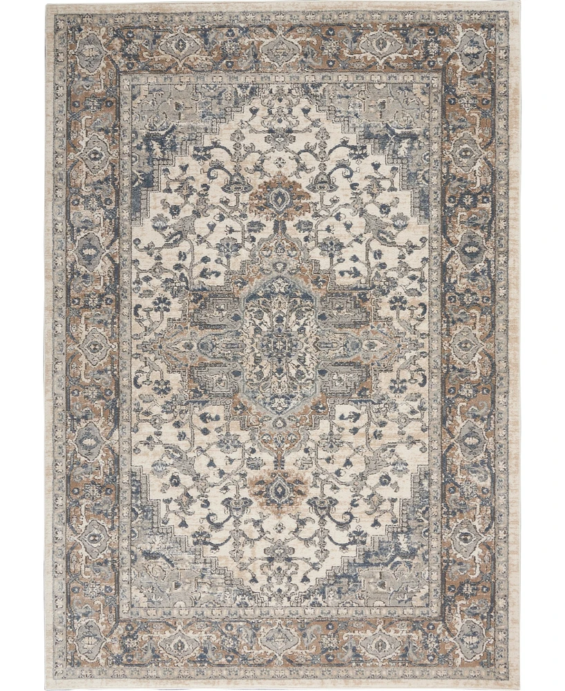 Nourison Home Quarry QUA05 6'x9' Area Rug