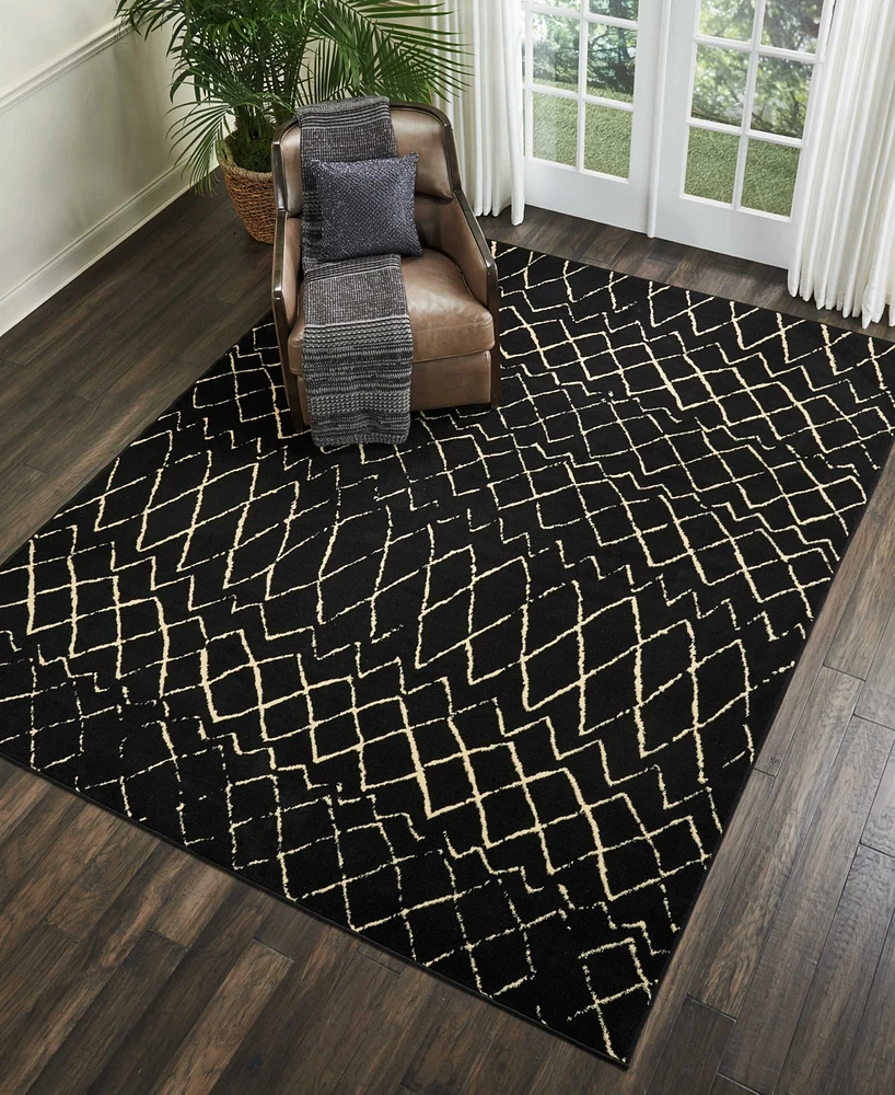 Nourison Home Grafix GRF04 7'10"x9'10" Area Rug