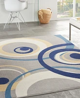 Nourison Home Grafix GRF21 6'x9' Area Rug