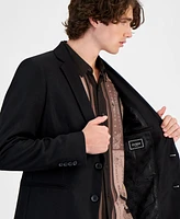 Guess Men's Shimmer Twill Relaxed Fit Blazer