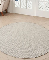 Nourison Home Courtyard COU01 5'x5' Round Area Rug