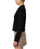 French Connection Women's Vhari Long-Sleeve Button-Up Sweater