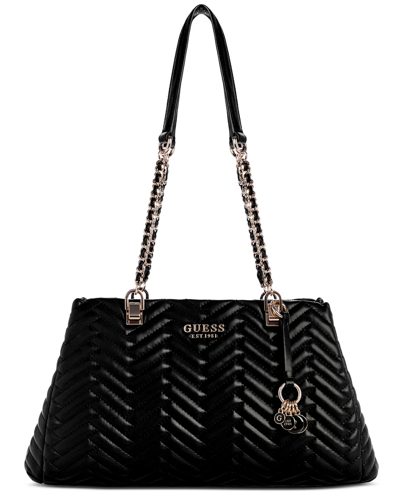 Guess Anning Medium Shoulder Satchel