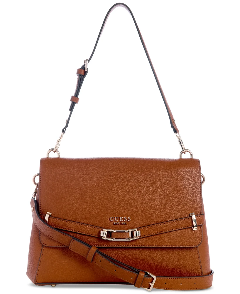 Guess Silvye Flap Medium Shoulder Bag