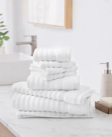 Martha Stewart Quick Dry Cotton Solid 4-Pc. Washcloth Set, 13" x 13", Exclusively at Macy's