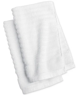 Martha Stewart Collection Quick Dry Cotton Solid 2-Pc. Hand Towel Set, 16" x 28", Exclusively at Macy's