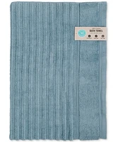 Martha Stewart Collection Quick Dry Cotton Solid Bath Towel, 27" x 52", Exclusively at Macy's