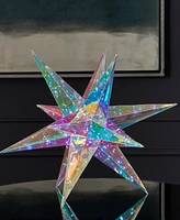 Seasonal Prismatic Christmas Explosion Star Led Lights 16.14"