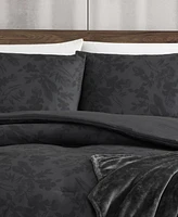 Kenneth Cole New York Silhouette Floral 3-Pc. Comforter Set, Twin