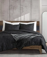 Kenneth Cole New York Silhouette Floral 3-Pc. Comforter Set, Twin