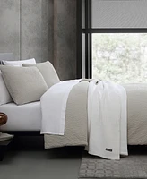 Vera Wang Puckered Texture 3-Pc. Duvet Cover Set