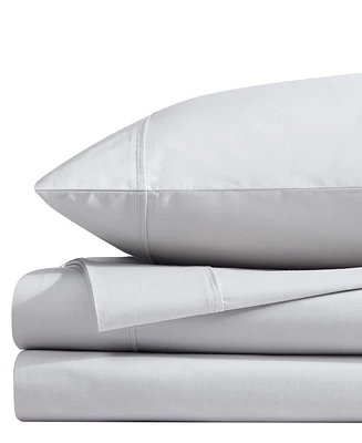 Closeout! Kenneth Cole New York Cool Zone 200 Thread Count Cotton Percale 3 Piece Sheet Set