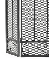 Protective Fire Screen: Safeguard Your Home From Sparks And Embers