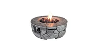 Mondawe 9'' H x 28'' W Fiber Reinforced Concrete Outdoor Fire pit