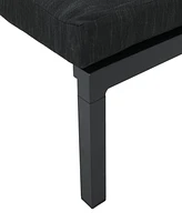 Navan Chaise Lounge - Dark Grey