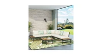 Theo 5-Seater Sectional Sofa Set: Comfort, Style, And Durability For Outdoor Living