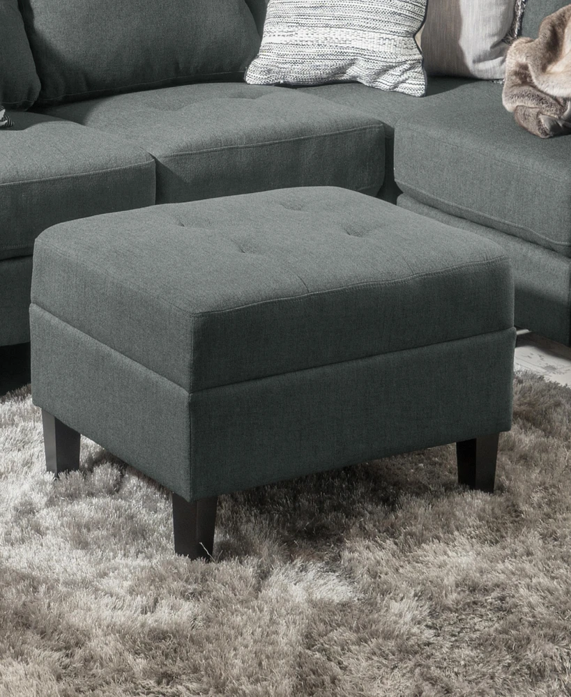 Streamdale Furniture Plush Ottoman with Birch Legs: Comfort, Style, and Durability