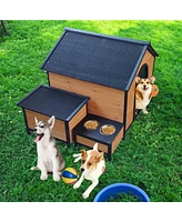 Wearable and Strong Dog House for Playground
