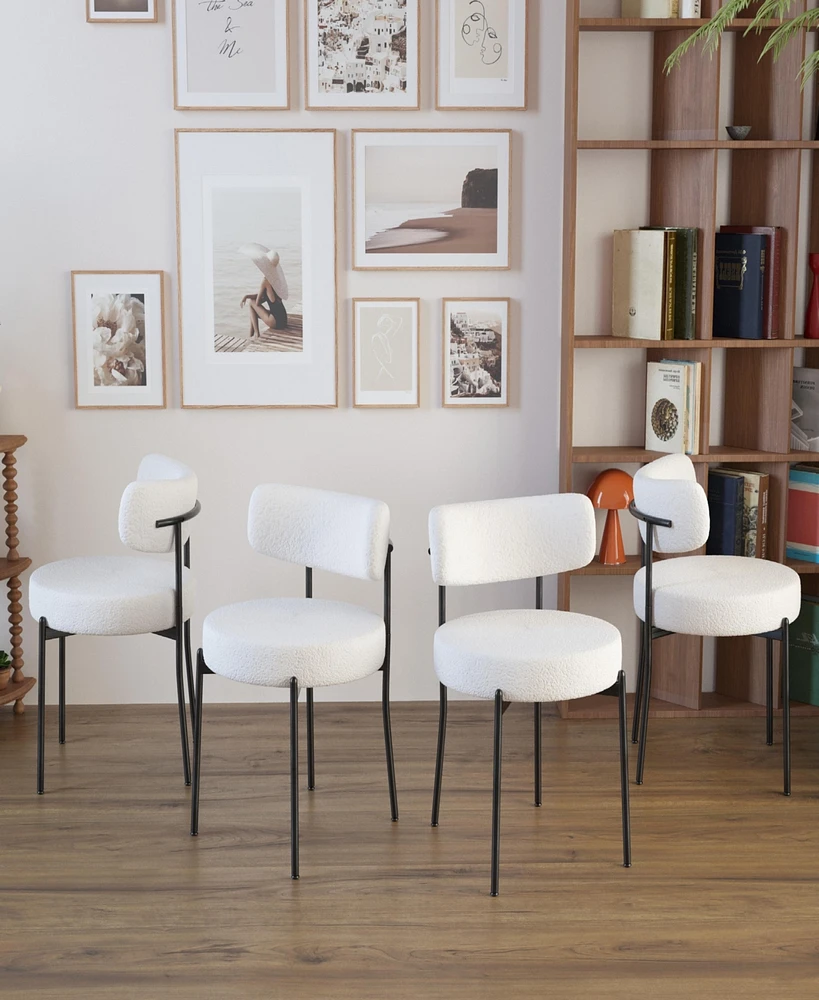 Streamdale Furniture Scalable Dining Table Table Set for 4